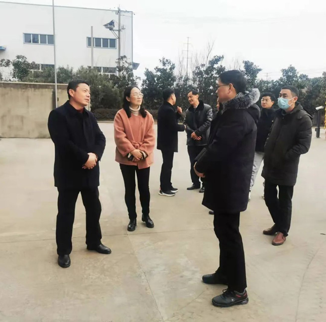 the research team of hanshan county cppcc visited our company to conduct research 1