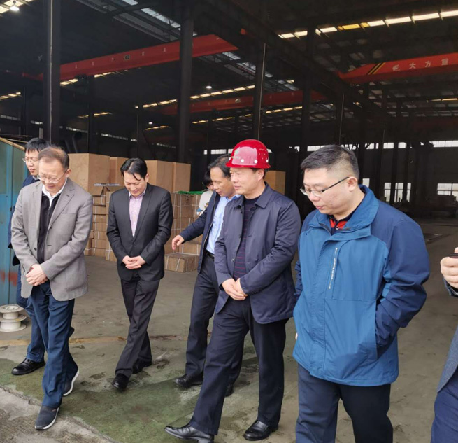 the tenth working group of the provincial four delivery and one service double work project came to our company to carry out supervision activities 2